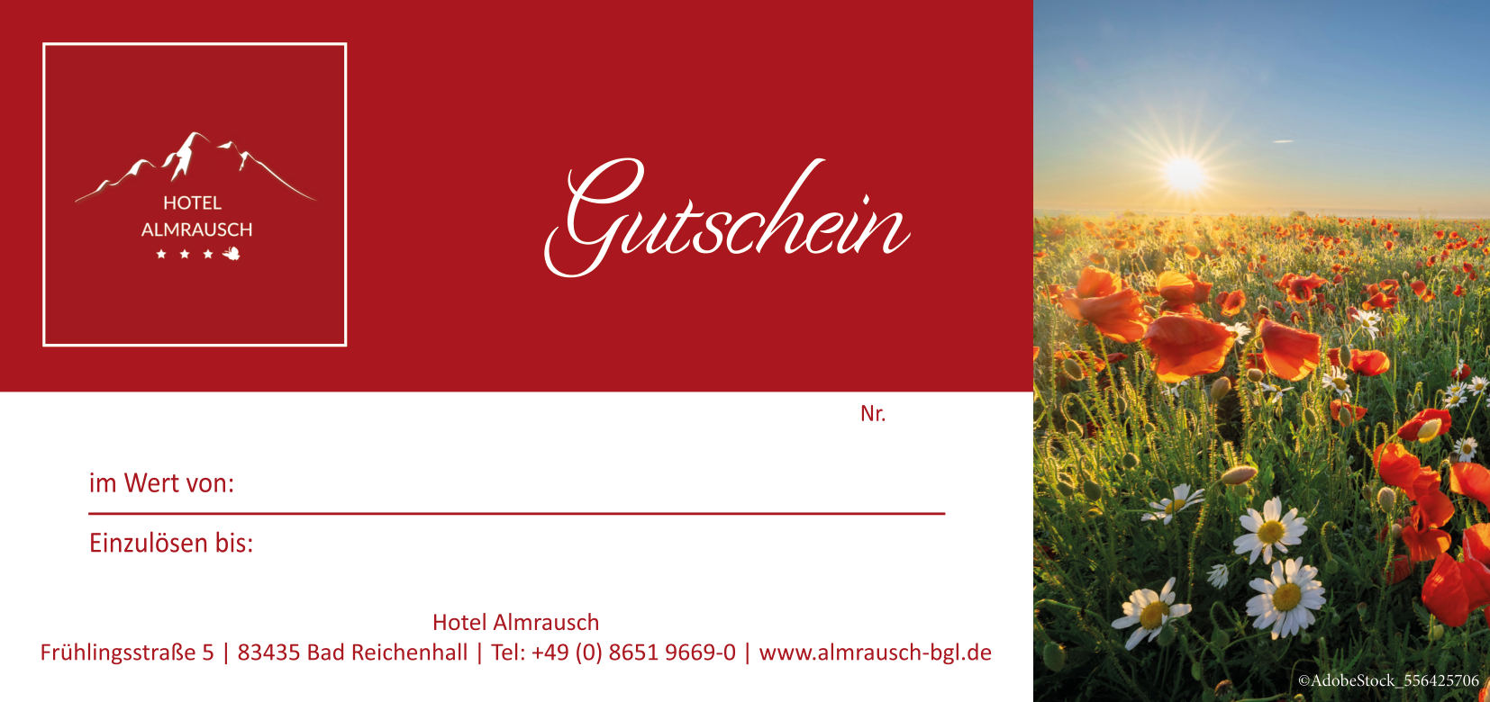 Gutscheinmotiv "Sommer im Berchtesgadener Land"